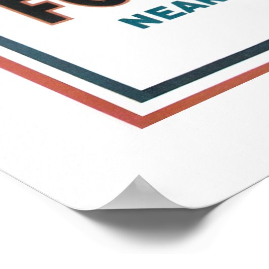 "I Woll YOU" Onkel Sam (Leinwand) Poster (Ecke)