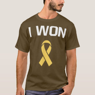 I Won - Kampf Krieger Kinder Krebs Bewusstsein T-Shirt