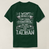 I Won't Be Lectured On Gun Control T-Shirt (Design vorne)