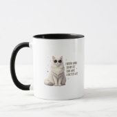 I Work Hard So My Cat Can Have a Better Life Mug Tasse (Links)