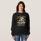 I Work Hard So My Golden Retriever Quote Dog Sweatshirt (Vorne ganz)