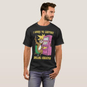 I Work To Support My Gambling Gamble Slot Machine T-Shirt (Vorne ganz)