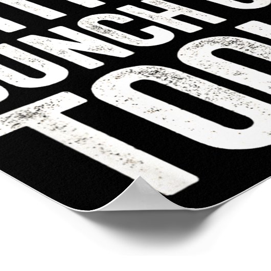 I Work With A Bunch Of Tools - Funny Worker  Poster (Ecke)