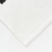 I Workout Because I'm Ugly Motivational Fleecedecke (Ecke)