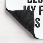 I Workout Because My Fiancé Is Hot Gym Bodybuilder Mousepad (Ecke)