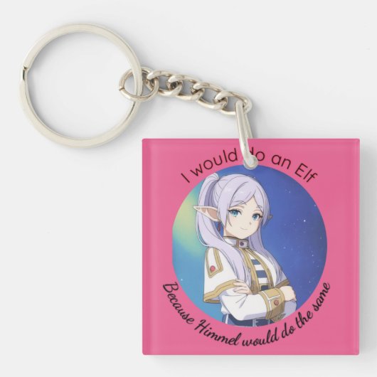 I would do an elf schlüsselanhänger (Vorderseite)