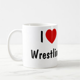 I Wrestling Liebe Kaffeetasse