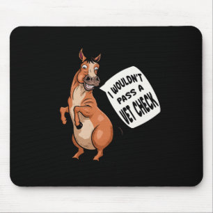 I Wuldnt P einen Karo Vet Reitpferd Lover Quo Mousepad