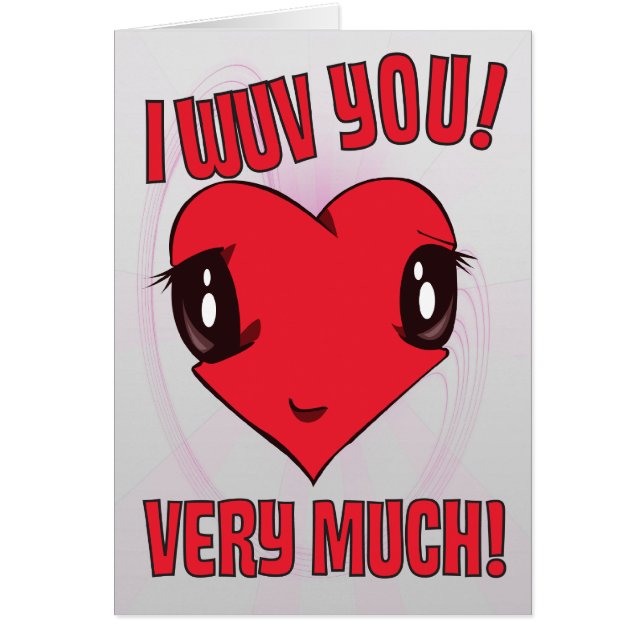 I Wuv, den Sie kardieren (Vorne)