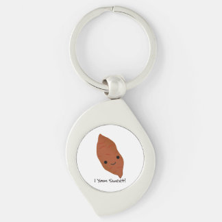 I Yam Sweet Niedlich kawaii Sweet Potato Schlüsselanhänger