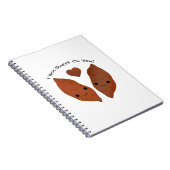 I Yam Sweet Niedlich Sweet Potato Notizblock (Rechte Seite)