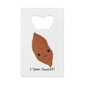 I Yam Sweet Potato Geldbeutel Flaschenöffner (Rückseite)