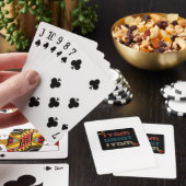 I Yam Was ich Yam Funny Fall Design Classic Meme Q Spielkarten (In Situ)