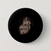 I Yam Was ich Yam - Pueble Design Button (Vorderseite)