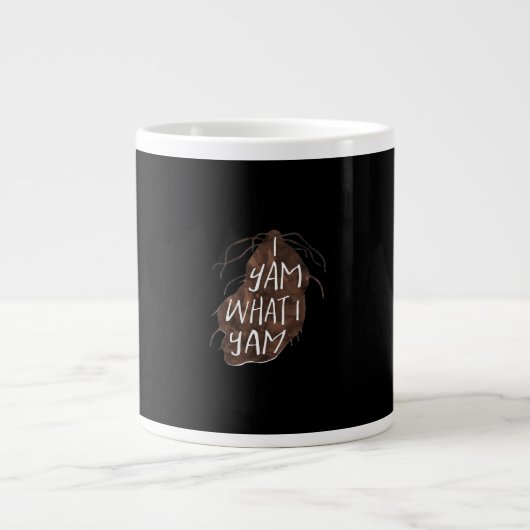 I Yam Was ich Yam - Pueble Design Jumbo-Tasse (Vorderseite)