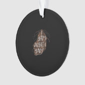 I Yam Was ich Yam - Pueble Design Ornament (Vorderseite)