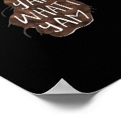 I Yam Was ich Yam - Pueble Design Poster (Ecke)