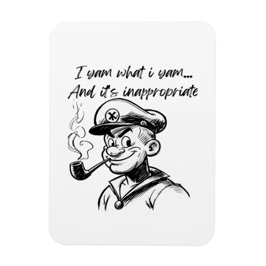 I Yam, was ich Yam und unangemessene klassische Sl Magnet (Vertikal)