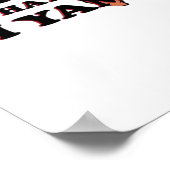 I Yam What I Yam - Classic Funny Meme Poster (Ecke)