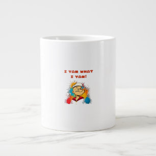 I Yam What I Yam Classic Sloth Trendy Jumbo-Tasse