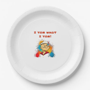 I Yam What I Yam Classic Sloth Trendy Pappteller