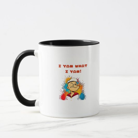 I Yam What I Yam Classic Sloth Trendy Tasse (Links)