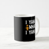 I Yam What I Yam Design - Sweet Potato Lover Desig Kaffeetasse (VorderseiteRechts)