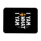 I Yam What I Yam Design - Sweet Potato Lover Desig Magnet (Horizontal)
