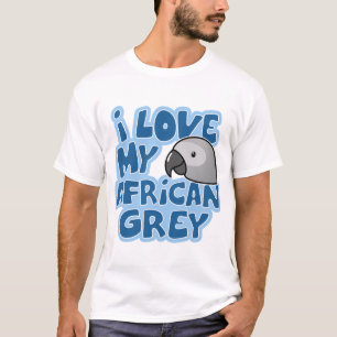 I zerstörte Liebe meine afrikanisches Grau-Damen T-Shirt