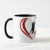 I zerteilt love you Tango Tasse (Links)