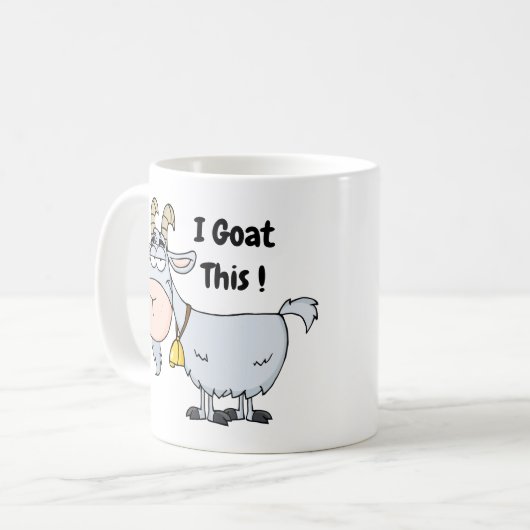I Ziege dieses! Kaffeetasse (Vorderseite Links)