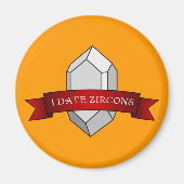 I Zircons-Banner-Datum Magnet (Vorne)