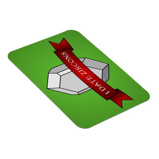 I Zircons-Banner-Datum Magnet (Rechte Seite)