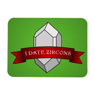 I Zircons-Banner-Datum Magnet