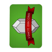 I Zircons-Banner-Datum Magnet (Vertikal)