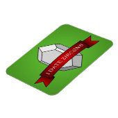 I Zircons-Banner-Datum Magnet (Linke Seite)