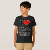 I Zza On Christmas Day I Love Zza On Christ Toddle T-Shirt (Vorne ganz)