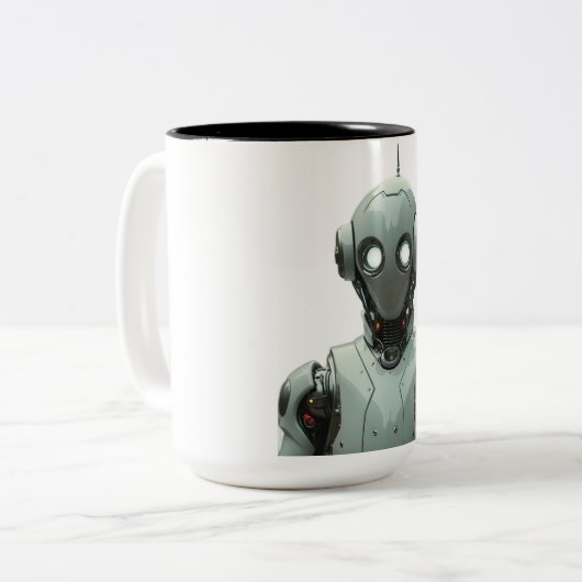 IA ZWEIFARBIGE TASSE (Vorderseite Links)