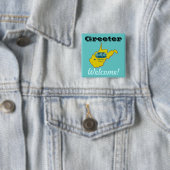 IAAP Greeter Abzeichen Button (Beispiel)