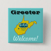 IAAP Greeter Abzeichen Button (Vorderseite)