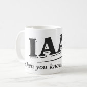 IAAT  KAFFEETASSE (Vorderseite Links)
