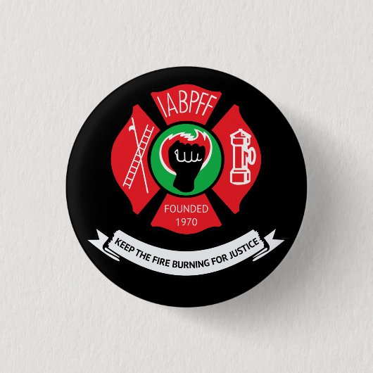 IABPFF GOLD FINISH LAPEL PIN BUTTON (Vorderseite)