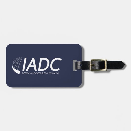 IADC Gepäckanhänger (Vorderseite horizontal)