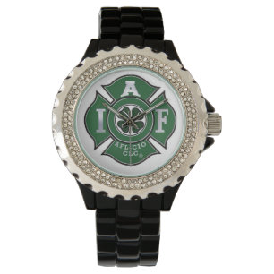 IAFF Irisch - Kleeblatt Watch Armbanduhr