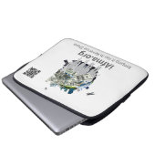 iAfma.org - Notebook-Sieb 13" Laptopschutzhülle (Vorne Knopf)