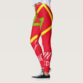 Iam Charged Partywear - Positive Electric Vibes Leggings (Links)