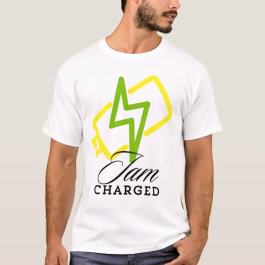 Iam Charged - Positive Electric Vibes Unisex T-Shirt (Vorderseite)