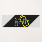 Iam Charged - Positive Electric Vibes Yoga Mat Yogamatte (Vorderseite (Horizontal))