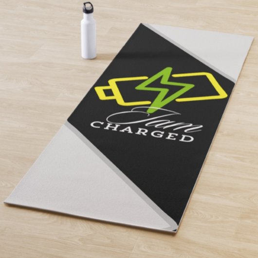 Iam Charged - Positive Electric Vibes Yoga Mat Yogamatte