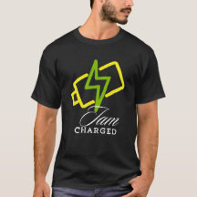 Iam Charged Unisex T - Shirt - Electric Vibes T-Sh